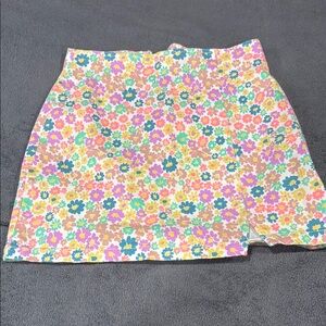 Wild Fable Floral Mini Skirt - Multicolor